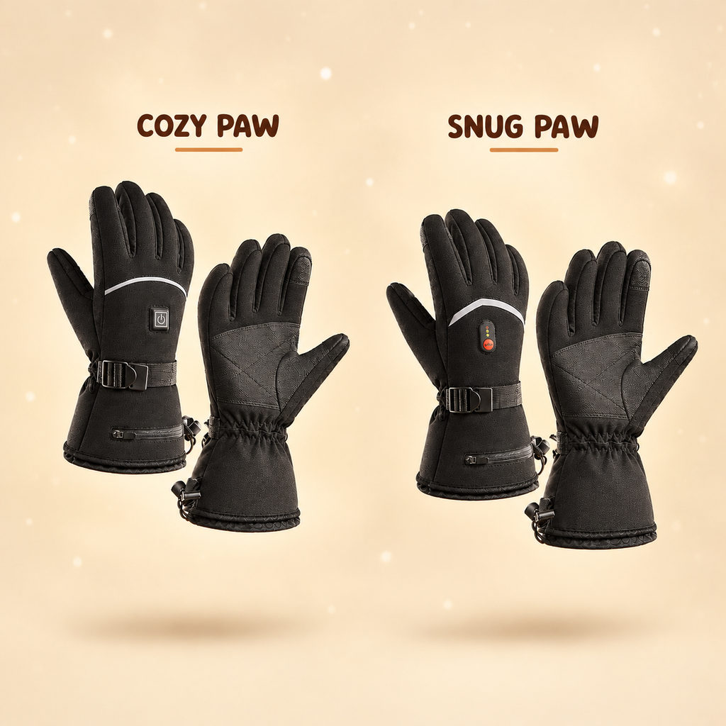 Rechargeable Waterproof Heated Winter Gloves