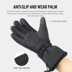 Rechargeable Waterproof Heated Winter Gloves